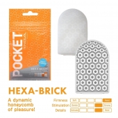 Карманный мастурбатор HEXA-BRICK - Tenga - в Майкопе купить с доставкой