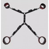 Изысканный набор фиксаций на кровати Reversible Under Mattress Restraint Set - Fifty Shades of Grey - купить с доставкой в Майкопе