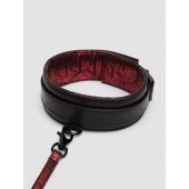 Стильный ошейник с поводком Reversible Faux Leather Collar and Lead - Fifty Shades of Grey - купить с доставкой в Майкопе
