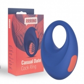 Синее эрекционное кольцо RRRING Casual Date Cock Ring - FeelzToys - в Майкопе купить с доставкой