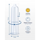 Презервативы MY.SIZE размер 53 - 10 шт. - My.Size - купить с доставкой в Майкопе