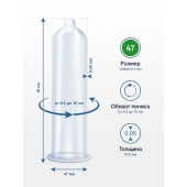 Презервативы MY.SIZE размер 47 - 3 шт. - My.Size - купить с доставкой в Майкопе
