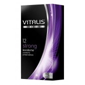 Презервативы с утолщённой стенкой VITALIS PREMIUM strong - 12 шт. - Vitalis - купить с доставкой в Майкопе
