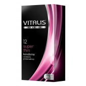 Ультратонкие презервативы VITALIS PREMIUM super thin - 12 шт. - Vitalis - купить с доставкой в Майкопе