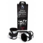 Серо-черные наручники Totally His - Fifty Shades of Grey - купить с доставкой в Майкопе