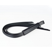 Черная кожаная плеть  Клео  - 60 см. - Sitabella - купить с доставкой в Майкопе