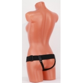 Универсальные черные трусики для страпона - БДСМ Арсенал - купить с доставкой в Майкопе