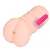 Телесный вибромастурбатор-анус Tong-ggo Auto - KOKOS - в Майкопе купить с доставкой