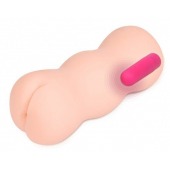 Телесный вибромастурбатор-анус TONGGGO 2 Auto - KOKOS - в Майкопе купить с доставкой