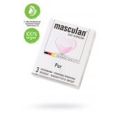 Супертонкие презервативы Masculan Pur - 3 шт. - Masculan - купить с доставкой в Майкопе