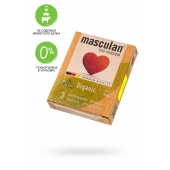 Экологически чистые презервативы Masculan Organic - 3 шт. - Masculan - купить с доставкой в Майкопе