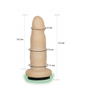 Телесная насадка Harness - 13,3 см. - LOVETOY (А-Полимер) - купить с доставкой в Майкопе