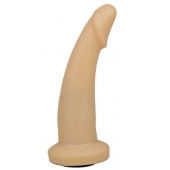 Телесная гладкая насадка Harness - 14,7 см. - LOVETOY (А-Полимер) - купить с доставкой в Майкопе