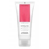 Смазка на водной основе Mixgliss Kiss с ароматом земляники - 70 мл. - Mixgliss - купить с доставкой в Майкопе