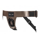 Бронзовый пояс для насадок Curious Harness - Strap-on-me - купить с доставкой в Майкопе