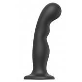 Черная насадка Strap-On-Me Dildo Plug P G size XXL - Strap-on-me - купить с доставкой в Майкопе