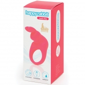 Розовое эрекционное виброкольцо Happy Rabbit Rechargeable Rabbit Cock Ring - Happy Rabbit - в Майкопе купить с доставкой