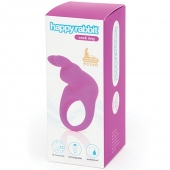 Фиолетовое эрекционное виброкольцо Happy Rabbit Rechargeable Rabbit Cock Ring - Happy Rabbit - в Майкопе купить с доставкой