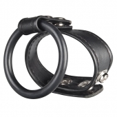 Двойное кольцо выносливости на пенис DUAL STAMINA RING - BlueLine - в Майкопе купить с доставкой