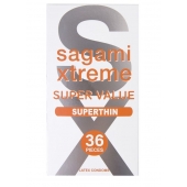 Ультратонкие презервативы Sagami Xtreme Superthin - 36 шт. - Sagami - купить с доставкой в Майкопе