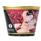 Массажная  свеча Sparkling Strawberry Wine с ароматом клубничного вина - 170 мл. - Shunga - купить с доставкой в Майкопе