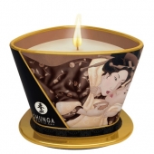Массажная свеча Intoxicatin Chocolate с ароматом шоколада - 170 мл. - Shunga - купить с доставкой в Майкопе