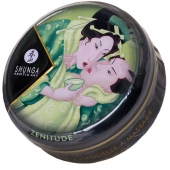 Массажная свеча Exotic Green Tea с ароматом зелёного чая - 30 мл. - Shunga - купить с доставкой в Майкопе