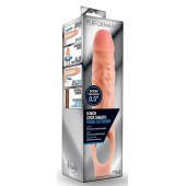 Телесная насадка на пенис 9 Inch Cock Sheath Extender - 22,2 см. - Blush Novelties - в Майкопе купить с доставкой