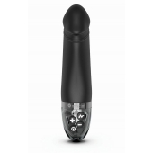 Черный вибратор с электростимуляцией Real Deal Neal - 16,5 см. - MyStim - купить с доставкой в Майкопе