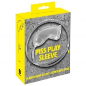 Прозрачная насадка на пенис Piss Play Sleeve для игр с мочеиспусканием - Orion - купить с доставкой в Майкопе