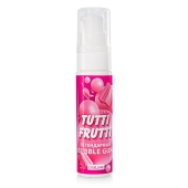Интимный гель на водной основе Tutti-Frutti Bubble Gum - 30 гр. - Биоритм - купить с доставкой в Майкопе