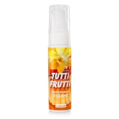 Интимный гель на водной основе Tutti-Frutti  Ванильный пудинг  - 30 гр. - Биоритм - купить с доставкой в Майкопе