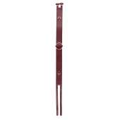 Бордовый ремень Halo Waist Belt - размер L-XL - Shots Media BV - купить с доставкой в Майкопе