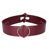 Бордовый ремень Halo Waist Belt - размер L-XL - Shots Media BV - купить с доставкой в Майкопе