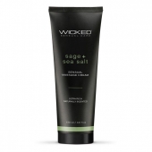Массажный легкий крем WICKED Sage plus Sea Salt - 120 мл. - Wicked - купить с доставкой в Майкопе