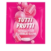 Пробник гель-смазки Tutti-frutti со вкусом бабл-гам - 4 гр. - Биоритм - купить с доставкой в Майкопе