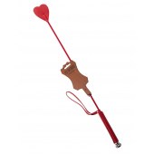 Стек с красным наконечником-сердечком - 70 см. - Sitabella - купить с доставкой в Майкопе