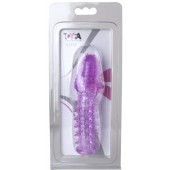 Фиолетовая насадка, удлиняющая половой член - 13,5 см. - Toyfa Basic - в Майкопе купить с доставкой