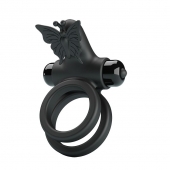 Черное эрекционное виброкольцо Passionate Ring IX - Baile - в Майкопе купить с доставкой