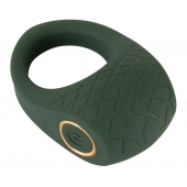 Зеленое эрекционное виброкольцо Luxurious Vibro Cock Ring - Orion - в Майкопе купить с доставкой