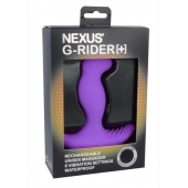 Фиолетовый вибромассажер простаты Nexus G-Rider+ - 12,6 см. - Nexus Range - в Майкопе купить с доставкой