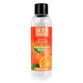 Массажное масло Sexy Sweet Fresh Orange с ароматом апельсина и феромонами - 75 мл. - Биоритм - купить с доставкой в Майкопе