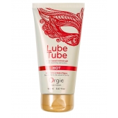 Интимный гель на водной основе Lube Tube Hot с разогревающим эффектом - 150 мл. - ORGIE - купить с доставкой в Майкопе