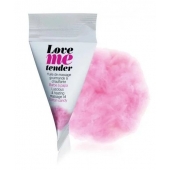 Съедобное согревающее массажное масло Love Me Tender Cotton Candy с ароматом сладкой ваты - 10 мл. - Love to Love - купить с доставкой в Майкопе