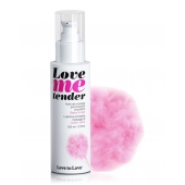 Съедобное согревающее массажное масло Love Me Tender Cotton Candy с ароматом сладкой ваты - 100 мл. - Love to Love - купить с доставкой в Майкопе