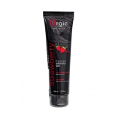 Интимный гель на водной основе Lube Tube Strawberry с клубничным вкусом - 100 мл. - ORGIE - купить с доставкой в Майкопе