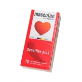 Презервативы Masculan Sensitive plus - 10 шт. - Masculan - купить с доставкой в Майкопе