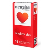 Презервативы Masculan Sensitive plus - 10 шт. - Masculan - купить с доставкой в Майкопе