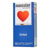 Презервативы с пупырышками Masculan Dotted - 10 шт. - Masculan - купить с доставкой в Майкопе