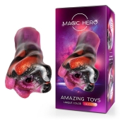 Разноцветный фантазийный мастурбатор - Bior toys - в Майкопе купить с доставкой